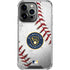MLB Milwaukee Brewers Game Ball iPhone 16 Pro Clear Case