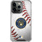 MLB Milwaukee Brewers Game Ball iPhone 16 Pro Max Clear Case