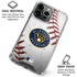 MLB Milwaukee Brewers Game Ball iPhone 16 Pro Max Clear Case