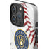MLB Milwaukee Brewers Game Ball iPhone 16 Pro Max Impact Case