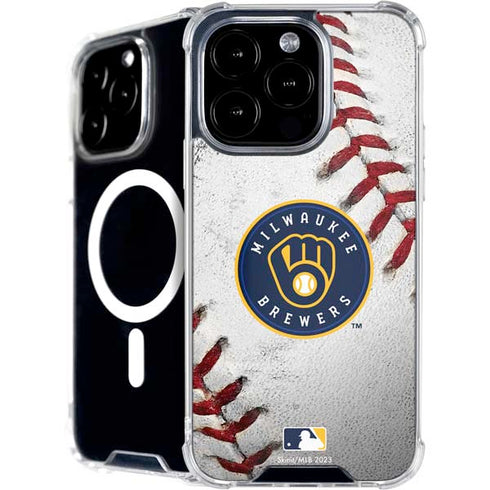 MLB Milwaukee Brewers Game Ball iPhone 16 Pro Max MagSafe Case