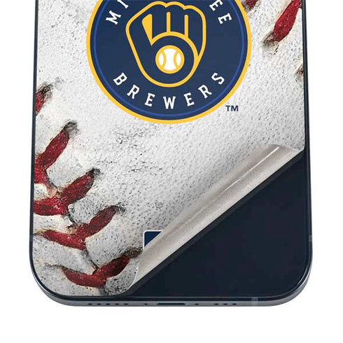 MLB Milwaukee Brewers Game Ball iPhone 16 Skin