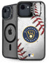 MLB Milwaukee Brewers Game Ball iPhone 16e Kickstand Case