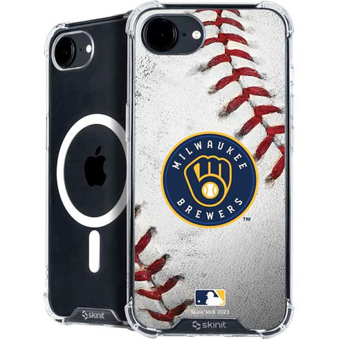 MLB Milwaukee Brewers Game Ball iPhone 16e MagSafe Case