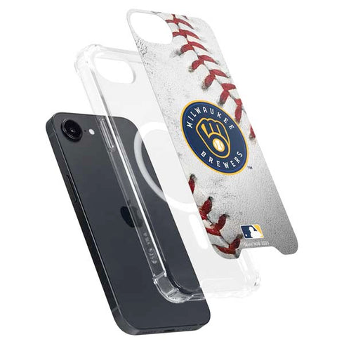 MLB Milwaukee Brewers Game Ball iPhone 16e MagSafe Case