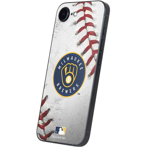 MLB Milwaukee Brewers Game Ball iPhone 16e Skin