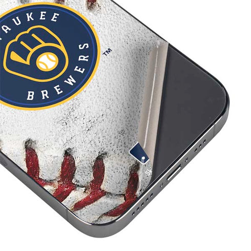 MLB Milwaukee Brewers Game Ball iPhone 16e Skin