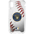 MLB Milwaukee Brewers Game Ball iPhone XS Clear Case