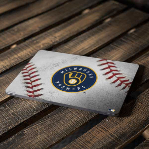 MLB Milwaukee Brewers Game Ball Apple MacBook Air Skin