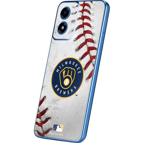 MLB Milwaukee Brewers Game Ball Moto G Play 4G (2024) Skin