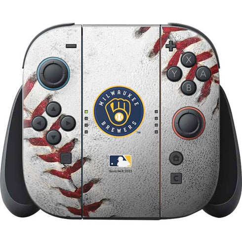 MLB Milwaukee Brewers Game Ball Nintendo Skins