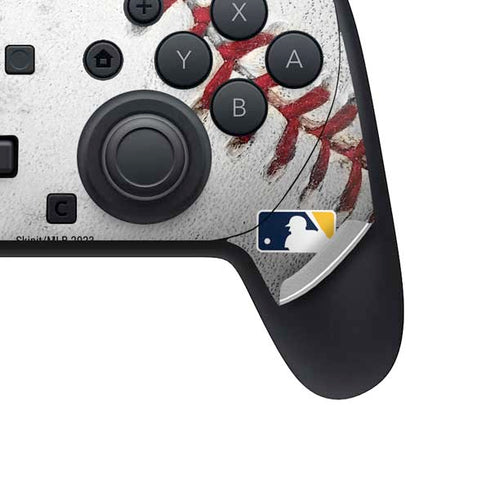 MLB Milwaukee Brewers Game Ball Nintendo Switch 2 (2025) Pro Controller Skin