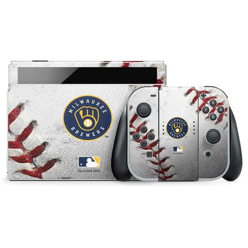 MLB Milwaukee Brewers Game Ball Nintendo Skins