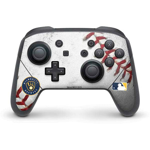 MLB Milwaukee Brewers Game Ball Nintendo Skins