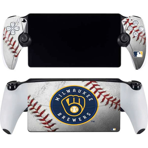 MLB Milwaukee Brewers Game Ball PlayStation Portal Remote Player Skin