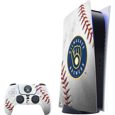 MLB Milwaukee Brewers Game Ball PlayStation PS5 Skins