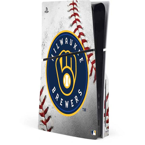MLB Milwaukee Brewers Game Ball PlayStation PS5 Skins