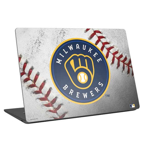 MLB Milwaukee Brewers Game Ball Laptop Skins