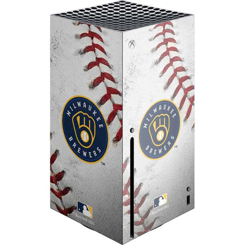 MLB Milwaukee Brewers Game Ball Xbox Series X Skins