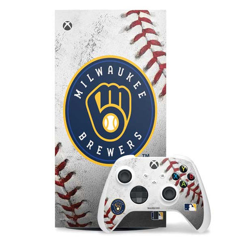 MLB Milwaukee Brewers Game Ball Xbox Series X Skins