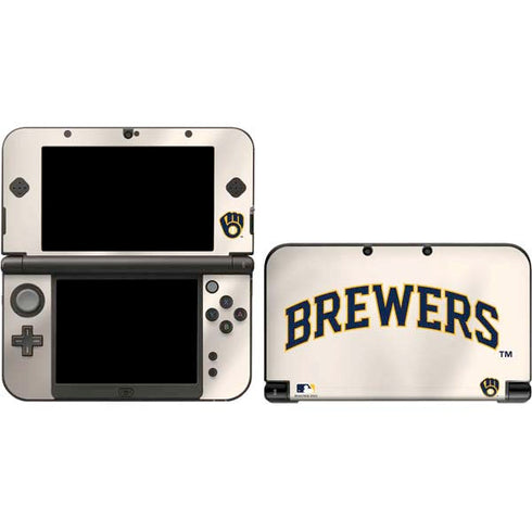MLB Milwaukee Brewers Home Jersey Nintendo Skins