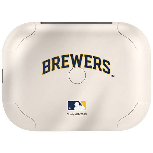 MLB Milwaukee Brewers Home Jersey Amazon Echo Buds Skin