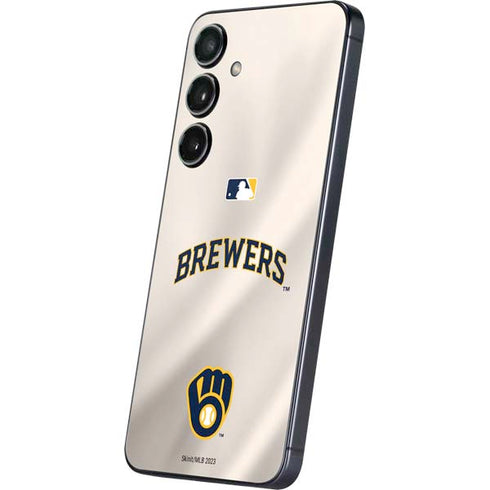 MLB Milwaukee Brewers Home Jersey Galaxy A16 5G Skin