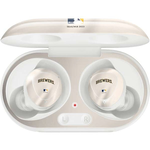 MLB Milwaukee Brewers Home Jersey Galaxy Buds Plus Skin