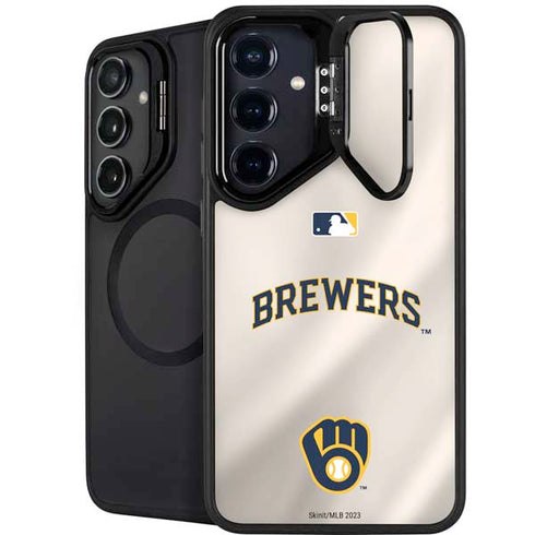 MLB Milwaukee Brewers Home Jersey Galaxy S25 Kickstand Case
