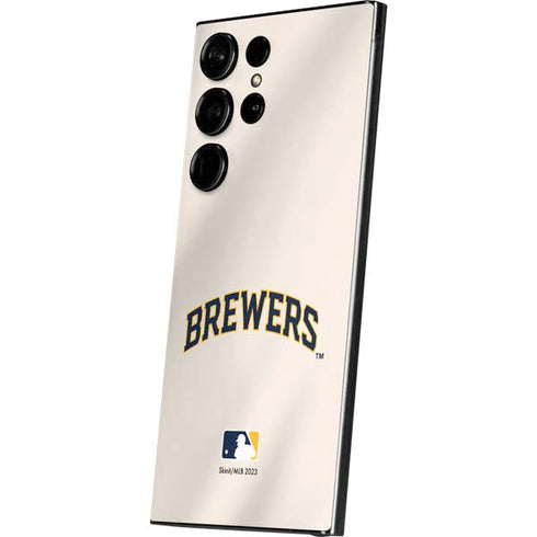 MLB Milwaukee Brewers Home Jersey Galaxy S24 Ultra Skin