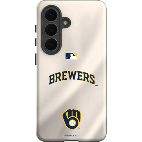MLB Milwaukee Brewers Home Jersey Galaxy S26 Impact Case
