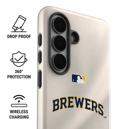 MLB Milwaukee Brewers Home Jersey Galaxy S26 Impact Case