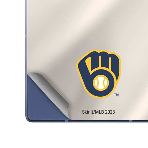 MLB Milwaukee Brewers Home Jersey Galaxy Z Fold6 Skin