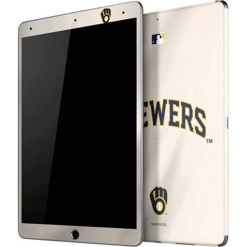 MLB Milwaukee Brewers Home Jersey iPad Skins
