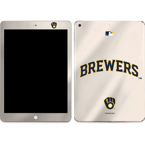 MLB Milwaukee Brewers Home Jersey Apple iPad Skin