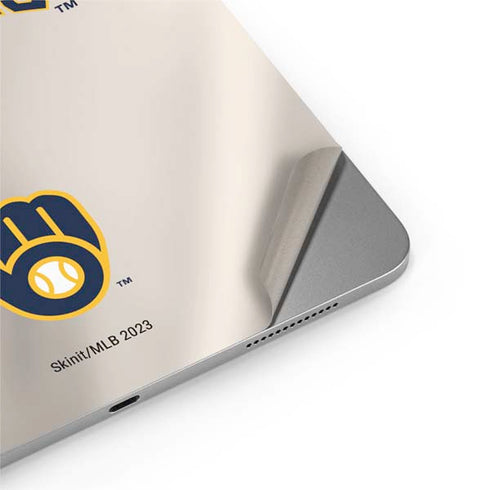 MLB Milwaukee Brewers Home Jersey Apple iPad Air Skin
