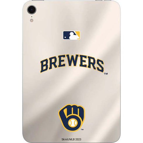 MLB Milwaukee Brewers Home Jersey Apple iPad Mini Skin