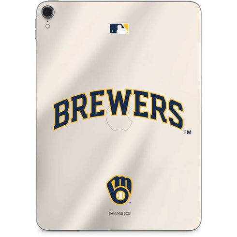 MLB Milwaukee Brewers Home Jersey Apple iPad Pro Skin