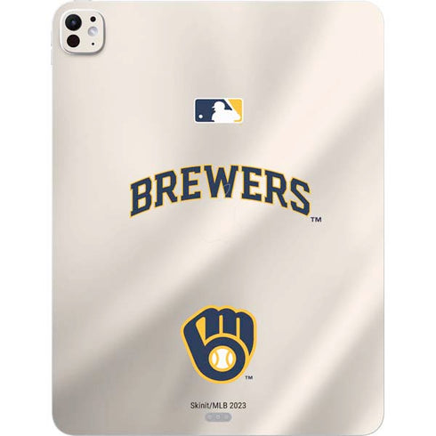 MLB Milwaukee Brewers Home Jersey iPad Pro 13in M4 (2024) Skin