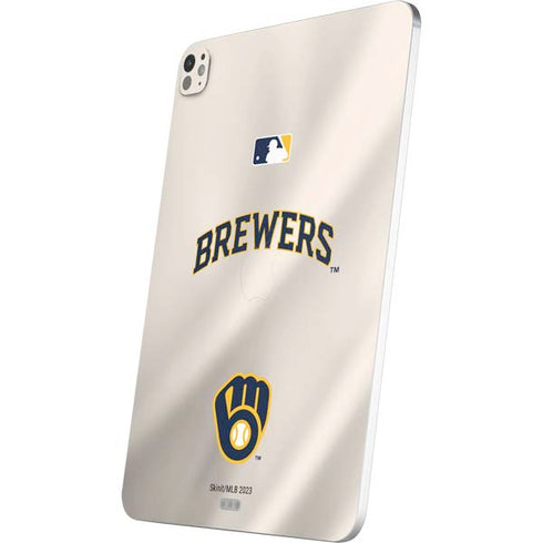 MLB Milwaukee Brewers Home Jersey iPad Pro 13in M4 (2024) Skin