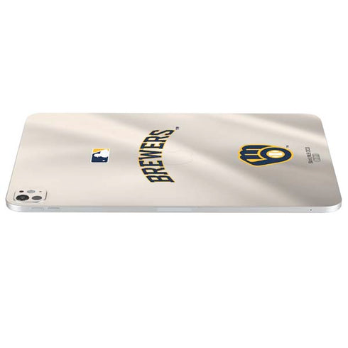 MLB Milwaukee Brewers Home Jersey iPad Pro 13in M4 (2024) Skin