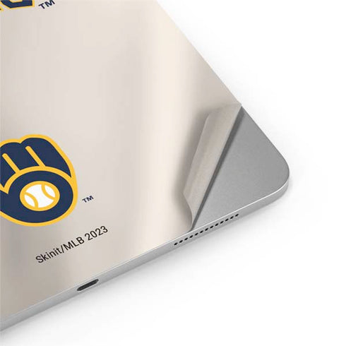 MLB Milwaukee Brewers Home Jersey iPad Pro 13in M4 (2024) Skin