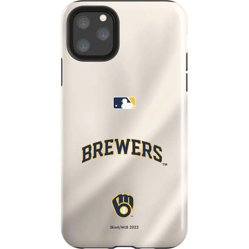 MLB Milwaukee Brewers Home Jersey iPhone Cases