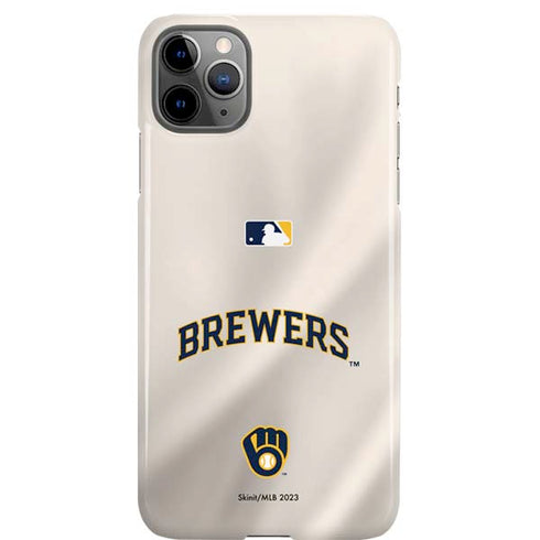 MLB Milwaukee Brewers Home Jersey iPhone Cases