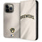 MLB Milwaukee Brewers Home Jersey iPhone 15 Pro Max Folio Case
