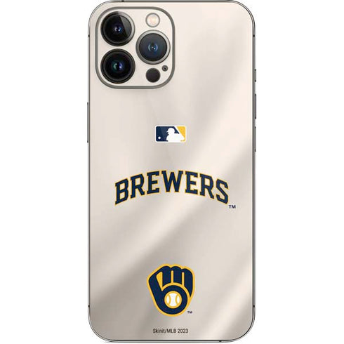 MLB Milwaukee Brewers Home Jersey iPhone 15 Pro Max Skin
