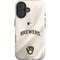 MLB Milwaukee Brewers Home Jersey iPhone 16 Impact Case