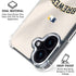 MLB Milwaukee Brewers Home Jersey iPhone 16 Plus Clear Case