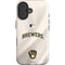 MLB Milwaukee Brewers Home Jersey iPhone 16 Plus Impact Case