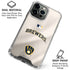 MLB Milwaukee Brewers Home Jersey iPhone 16 Pro Clear Case